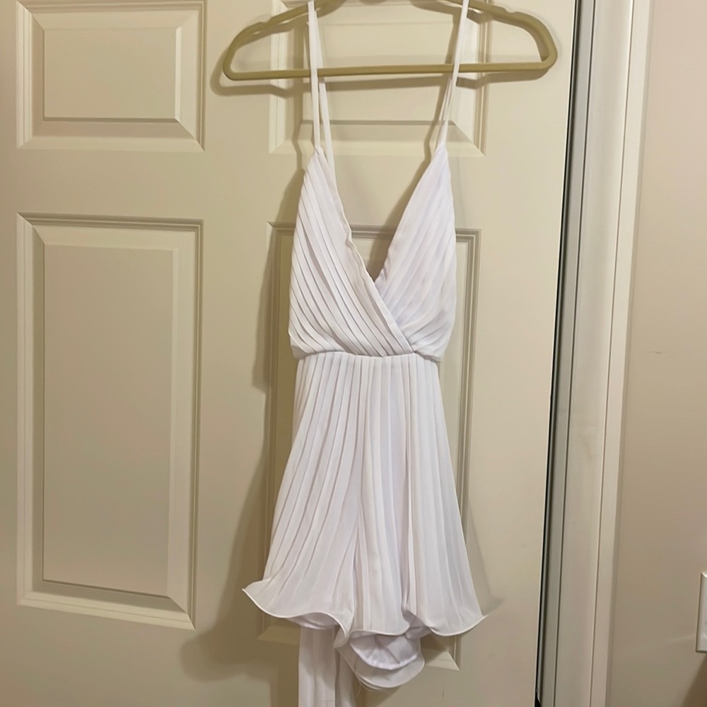Brand new hello molly bridal romper